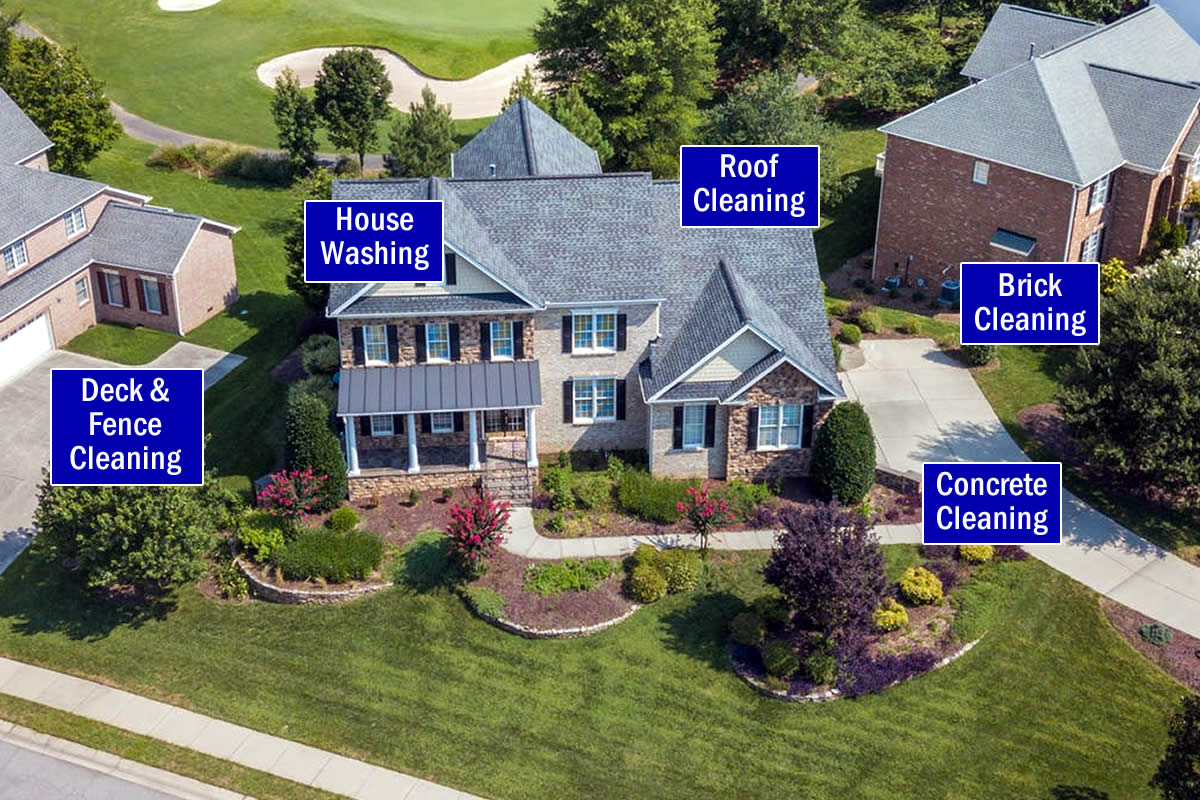 Pressure Washing Services in Huntersville NC