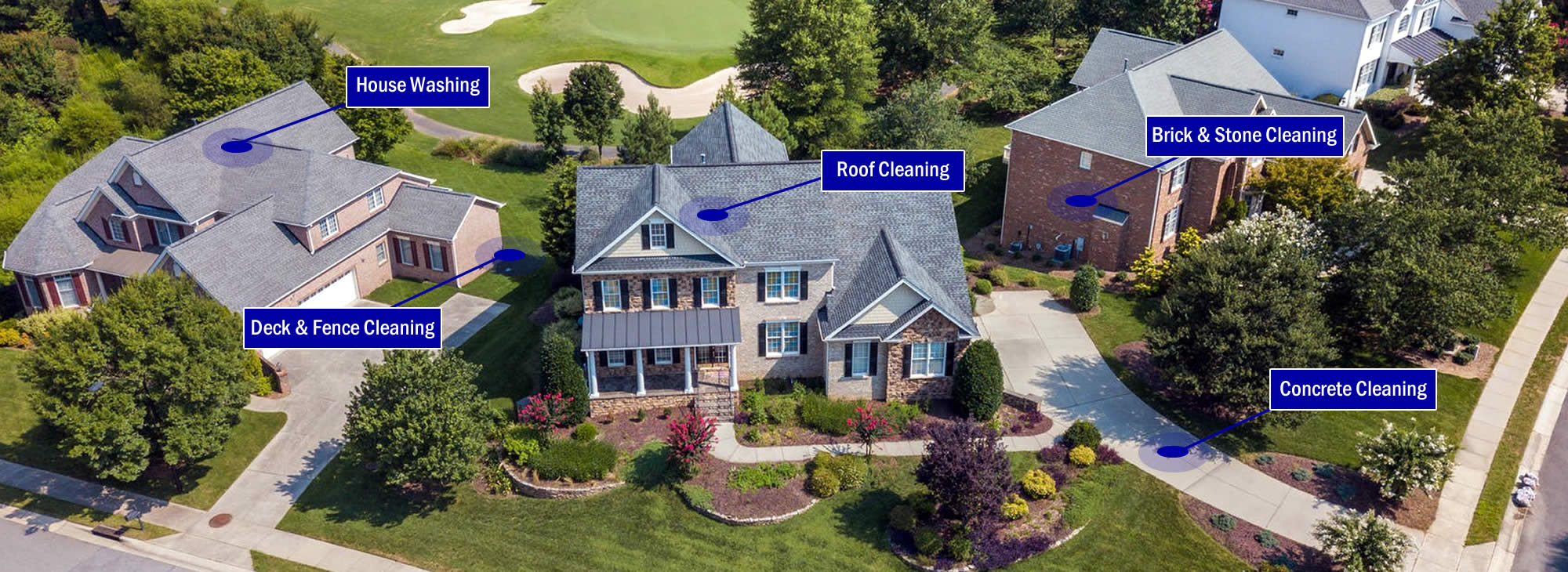 Pressure Washing Services in Huntersville NC